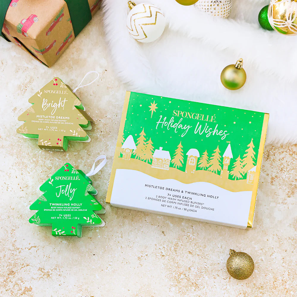 Holiday Wishes | Spongelle Holiday Tree Gift Set