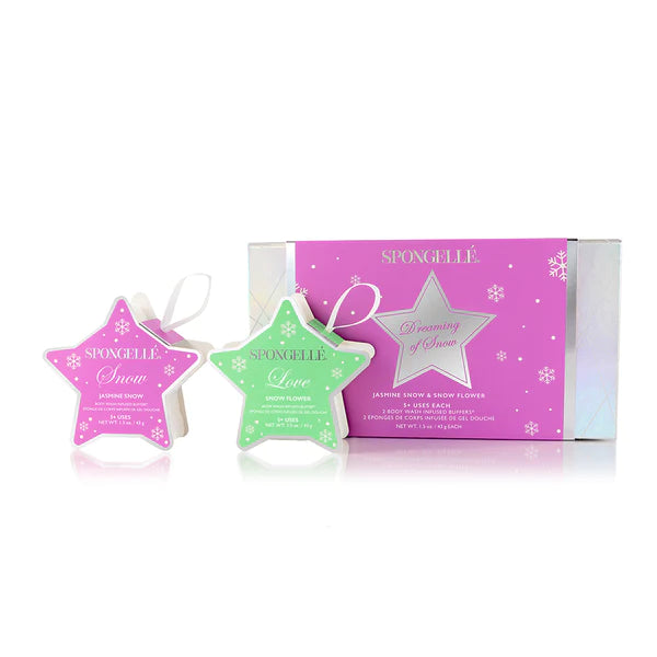 SPONGELLÉ DREAMING OF SNOW | HOLIDAY STAR GIFT SET