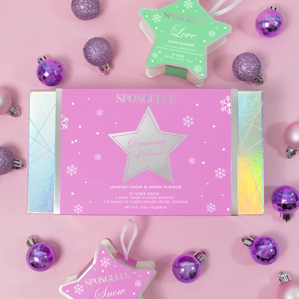 SPONGELLÉ DREAMING OF SNOW | HOLIDAY STAR GIFT SET