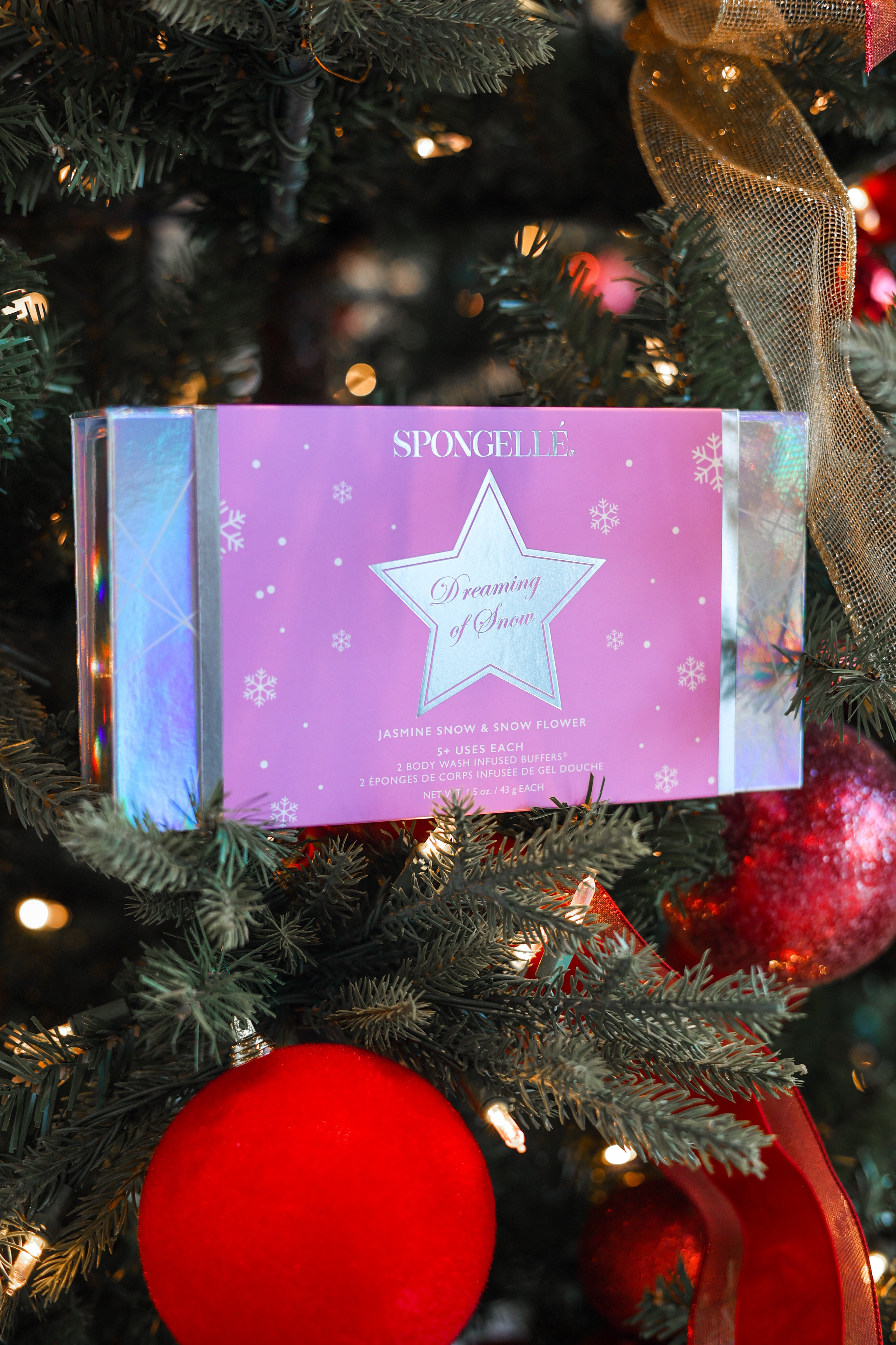 SPONGELLÉ DREAMING OF SNOW | HOLIDAY STAR GIFT SET